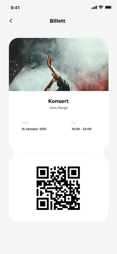 Ticket page